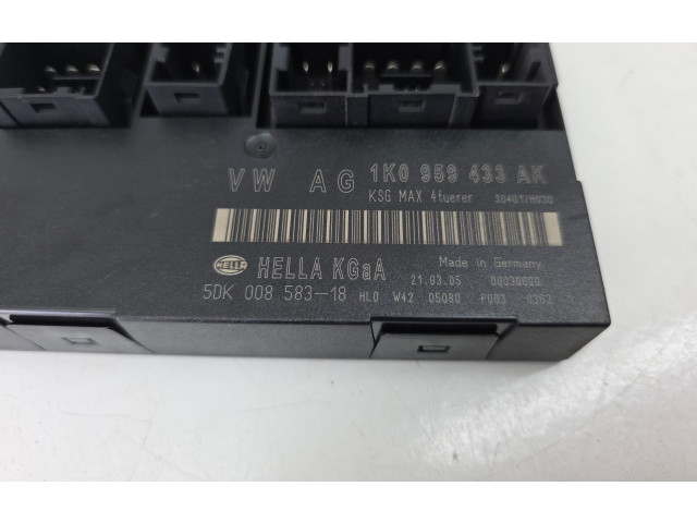 Блок комфорта 1K0959433AK, 5DK00858318 Volkswagen Touran I