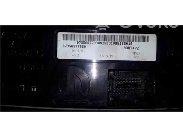 Блок управления климат-контролем 07356577930   Jeep Renegade