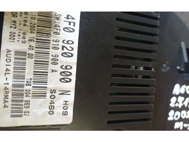 Панель приборов 4F0920900N, 4F0910900A Audi A6 S6 C6 4F