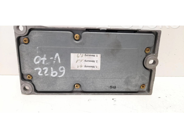 Блок подушек безопасности 8646434, 8646434 Volvo V70