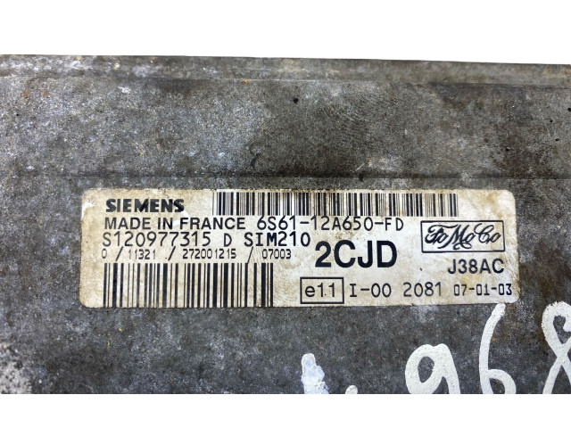 Volant Ford Fiesta 2007 6S6112A650FD, 2CJD