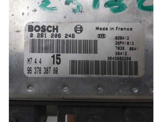 Vstřikovací lišta 9637838780 Peugeot 106