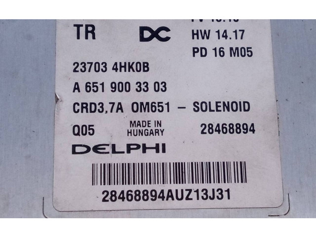 Řídící jednotka A6519003303, 28468894 Infiniti Q50 2018