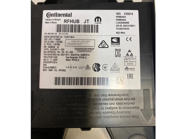 Блок комфорта 23087A Jeep Gladiator