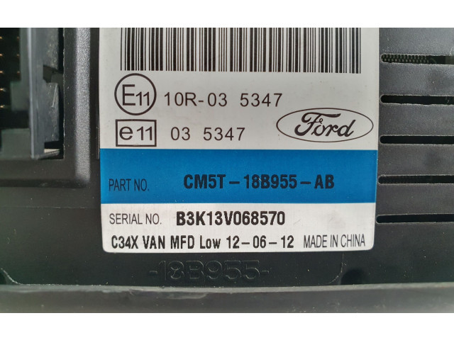 Дисплей CM5T18B955AB, B3K13V068570 Ford Transit Custom
