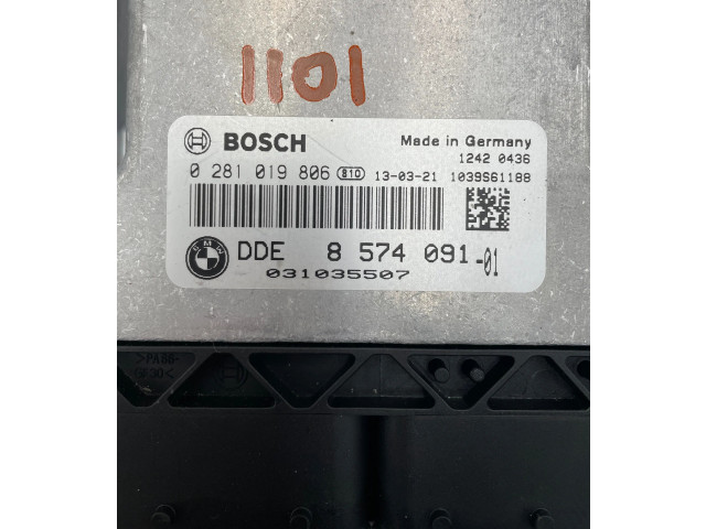 Блок управления двигателя 8574091, 031035507   BMW X3 F25
