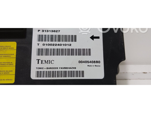 Блок подушек безопасности 31313827, 00405408B0   Volvo XC60