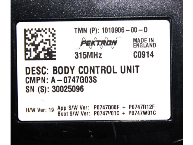 Блок комфорта 101090600D Tesla Model S