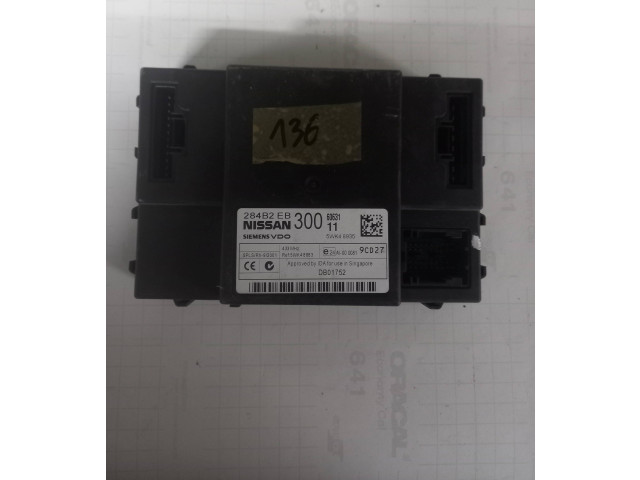 Блок комфорта 284B2EB300, DB01752 Nissan Navara D40