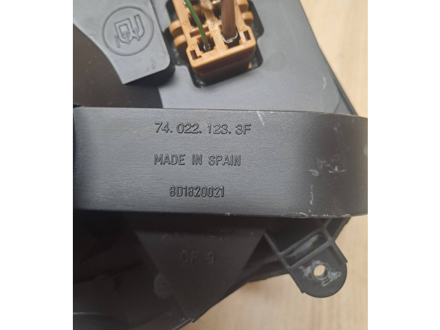 Вентилятор печки    8D1820021, 740221233F   Skoda Superb B5 (3U)