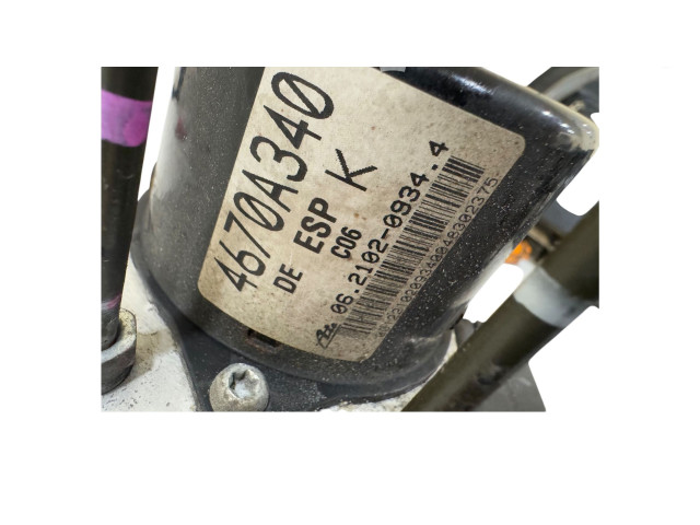 Jednotka ABS 4670A340, 06210209344 Peugeot 4007 2009