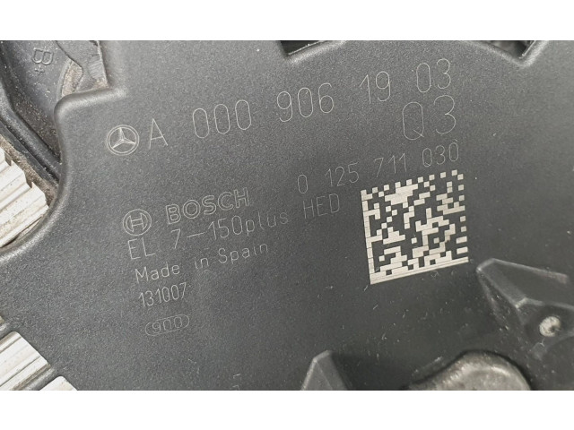 Генератор A0009061903   Mercedes-Benz A W176      