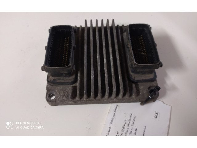 Блок управления двигателя 8973743620, 21000087 Opel Astra H