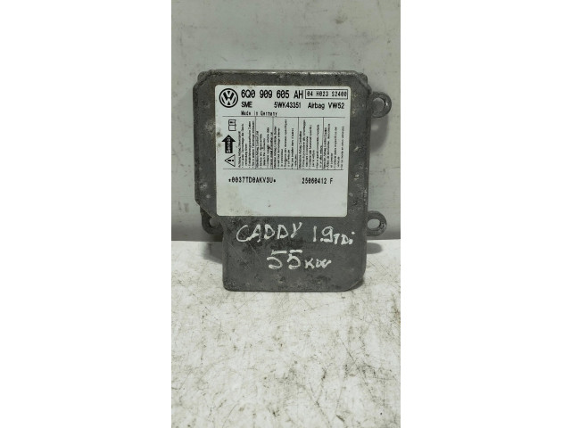 Блок подушек безопасности 6q0909605ah Volkswagen Caddy