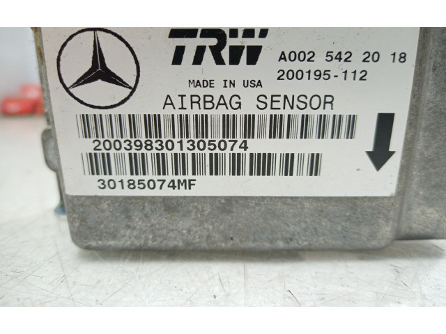 Блок подушек безопасности A0025422018, A0025422018   Mercedes-Benz ML AMG W164
