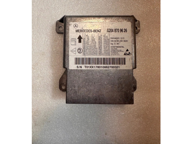 Блок подушек безопасности A2048709626   Mercedes-Benz GLK (X204)