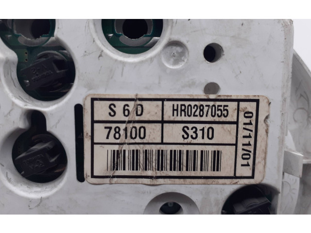 Přístrojová deska Honda Civic 2001 78100S310, HR0287055