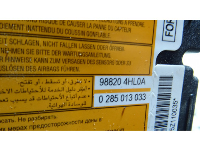 Блок подушек безопасности 988204HL0A Infiniti Q50