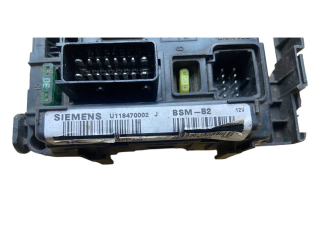 Pojistková skříňka Řídící jednotka BSM U118470002J, 9650618580 Peugeot Partner 2012