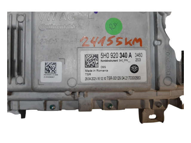 Панель приборов 5H0920340A Volkswagen Golf VIII