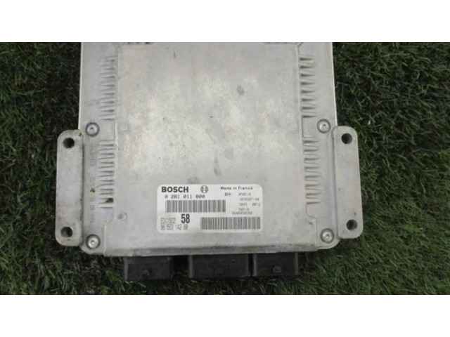 Блок управления двигателя 1940EN   Citroen C8