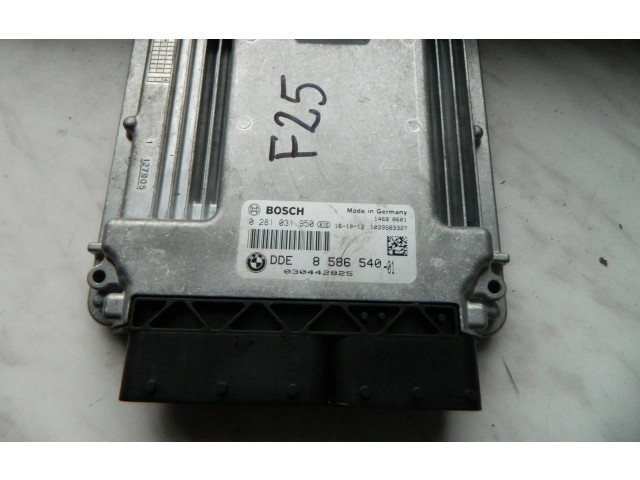 Комплект блоков управления 8586540 BMW X3 F25
