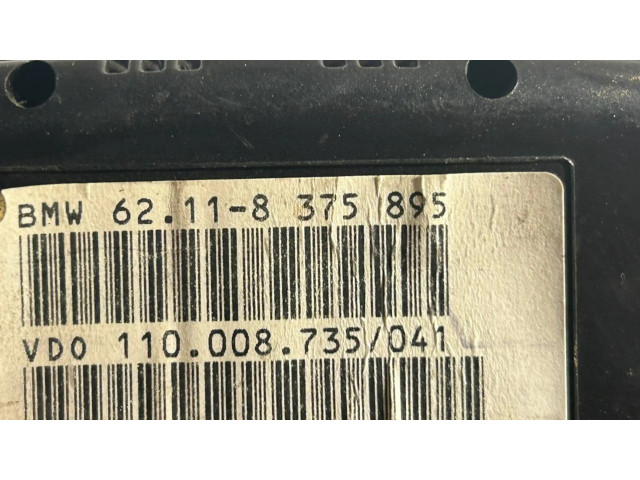 Přístrojová deska BMW 5 E39 1997 62118375895, 110008735041