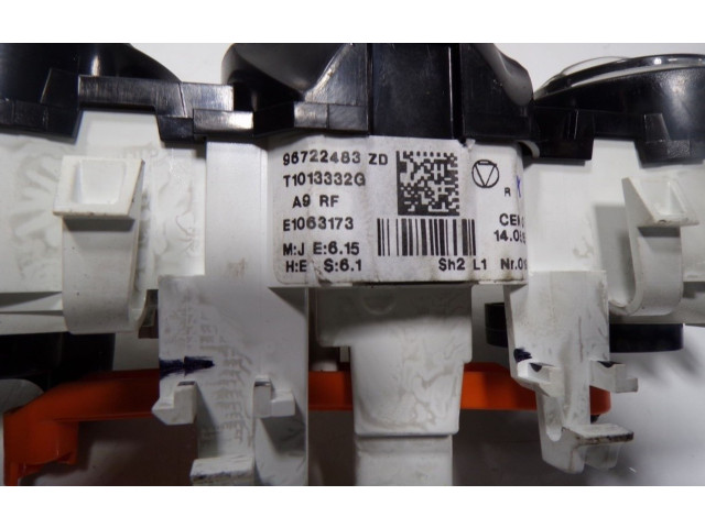 Модуль блока управления кондиционером 9672248380, 96722483ZD Peugeot 208 2022