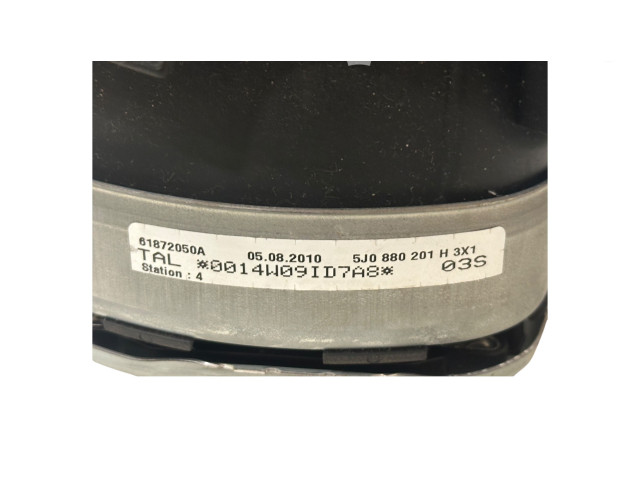 Подушка безопасности водителя 5J0880201H Skoda Fabia Mk2 (5J)