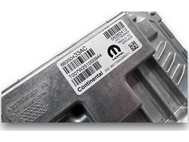 Блок управления двигателем Блок управления 4788, 68350433AC Jeep Renegade