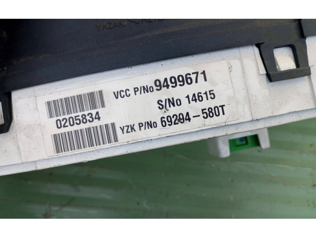 Панель приборов 9499671, 69294580T Volvo V70