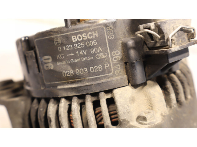 Генератор 0123325006 Volkswagen Caddy