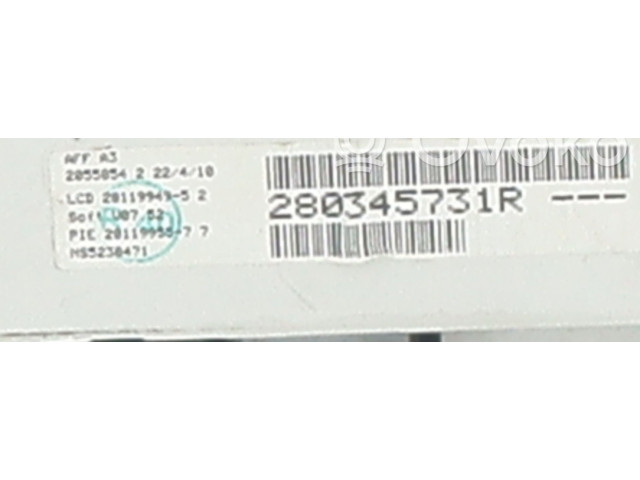 Панель приборов 8200962291, 8201178276 Renault Twingo II