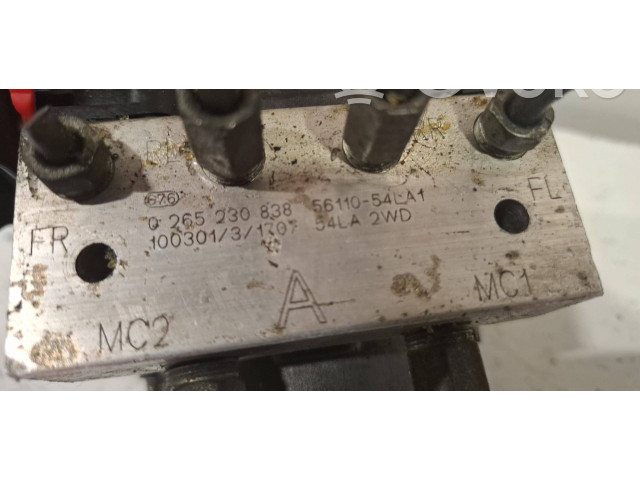 Jednotka ABS 0265230838, 56110-54LA1 Fiat Sedici 2007