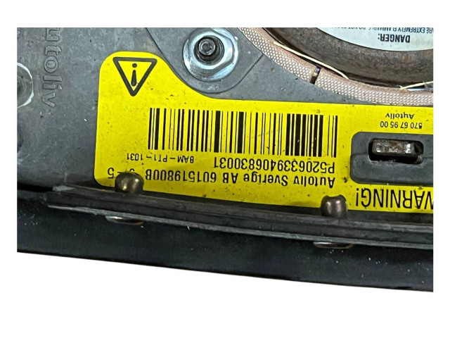 Подушка безопасности водителя 601519800B, BAMPT11031   Saab 9-5