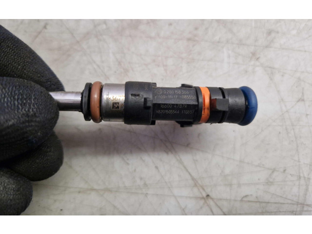 Форсунка 166004787R, 0280158366    Dacia Sandero II  H4B-408(H4B-B4) 