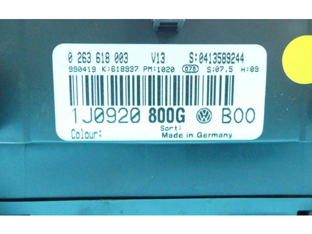 Спидометр (приборный щиток) 0263618003, IMPRK1329824 Volkswagen Bora 1999