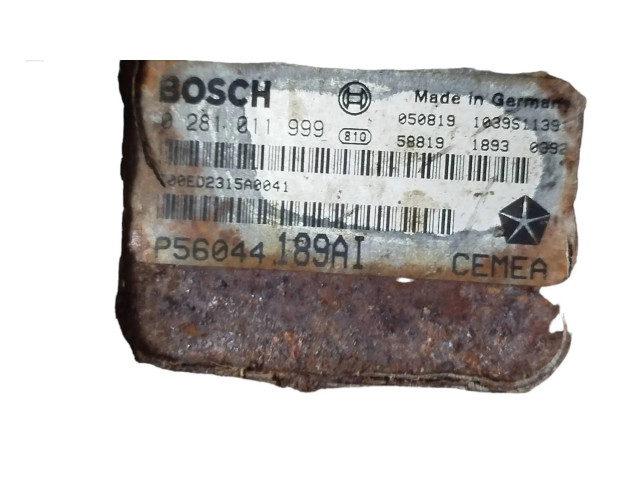 Блок управления двигателя P56044189AI, 1039S1139 Jeep Grand Cherokee (WK)
