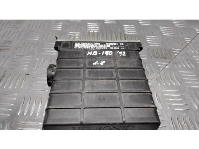 Блок управления двигателя 0280800392, 0105455732   Mercedes-Benz 190 W201