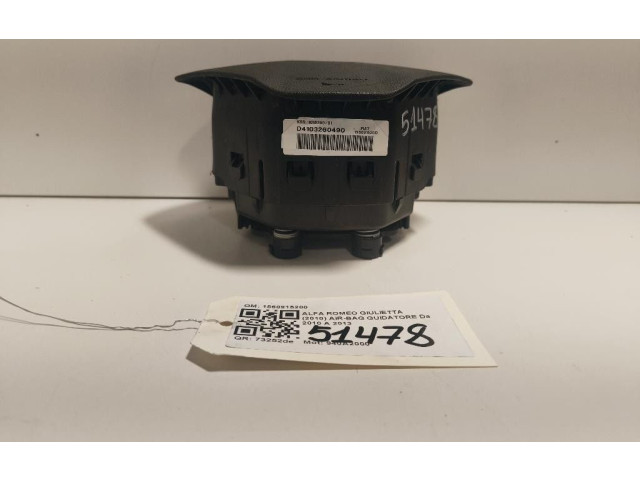 Подушка безопасности водителя 1560915200, 1560915200   Alfa Romeo Giulietta