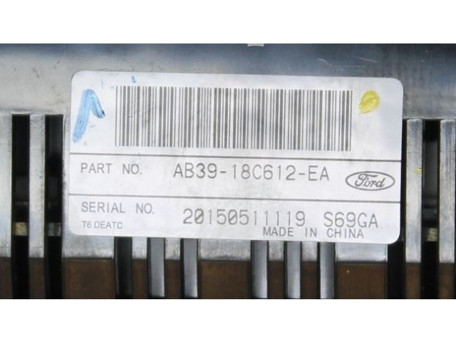 Блок управления климат-контролем 1854327, AB3918C612EA   Ford Ranger