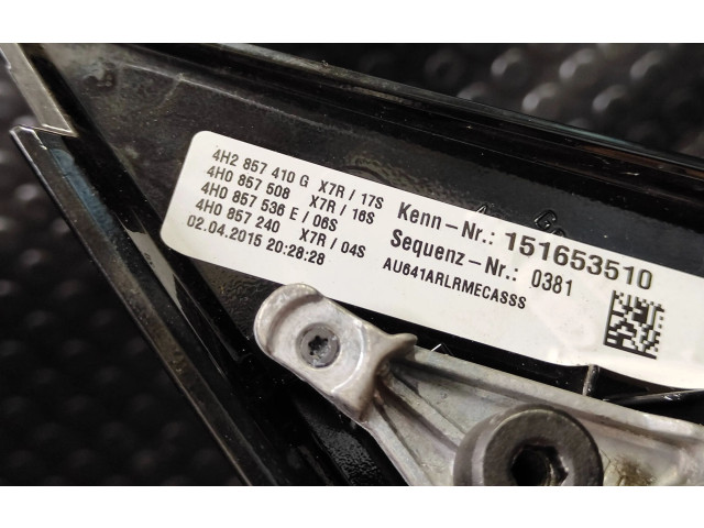 Zpětné zrcátko Audi A8 S8 D4 4H 2015 4H2857410G, 4H0857536E