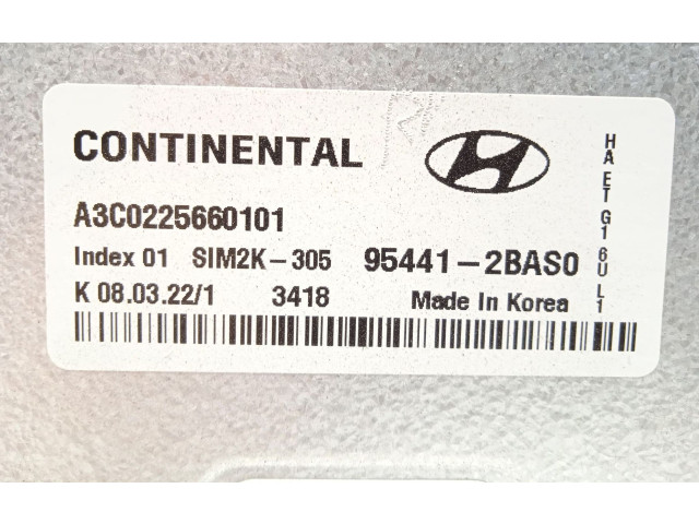 Блок управления коробкой передач 954412BAS0, A3C0225660101 Hyundai Ioniq