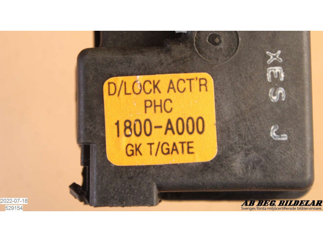 Zámek zadních dveří 1800A000 Hyundai Coupe 2002