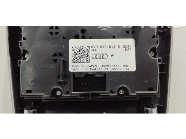 Дисплей 8V0919614B Audi A3 S3 8V