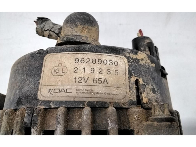 Генератор 96289030, 96289030   Chevrolet Matiz      