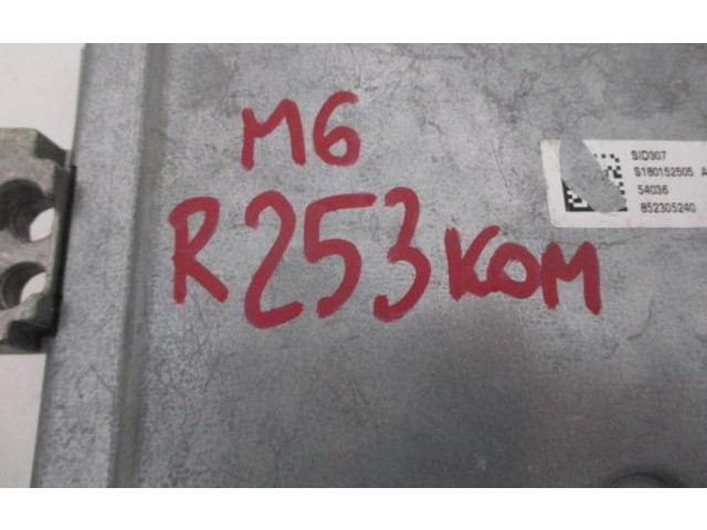Блок управления двигателя 237104832R, 237104833R Renault Megane III