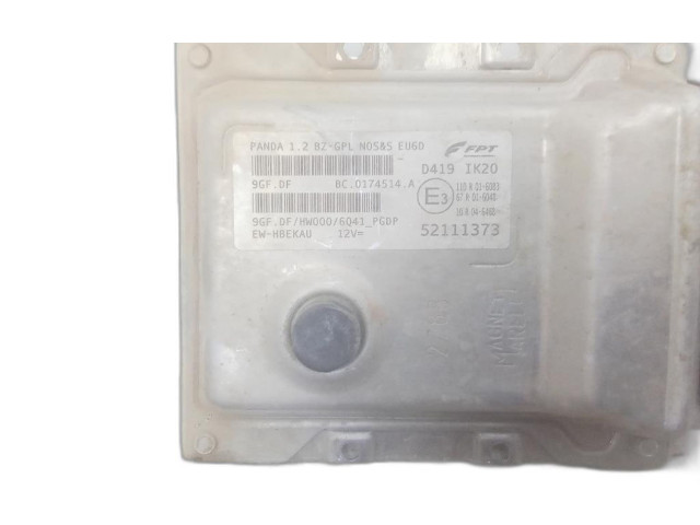 Řídící jednotka 52111373520966550, 169A4000   Fiat Panda III 2019