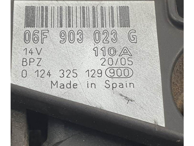 Генератор 06F903023G Audi A3 S3 8P
