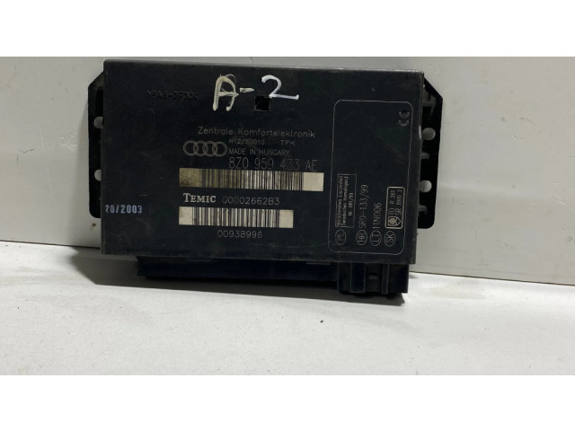 Блок комфорта 8Z0959433AE, 00938996 Audi A2